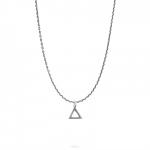 E460 ketting & hanger zilver SXM - Elements Collectie