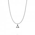 E460 ketting & hanger zilver SXM - Elements Collectie