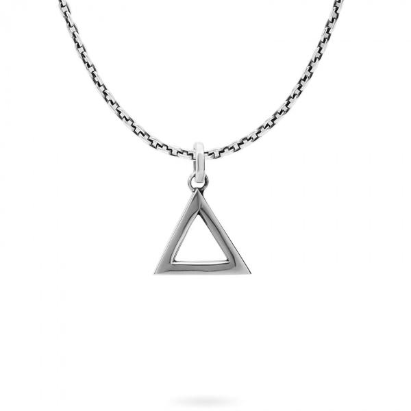 E460 ketting & hanger zilver SXM - Elements Collectie